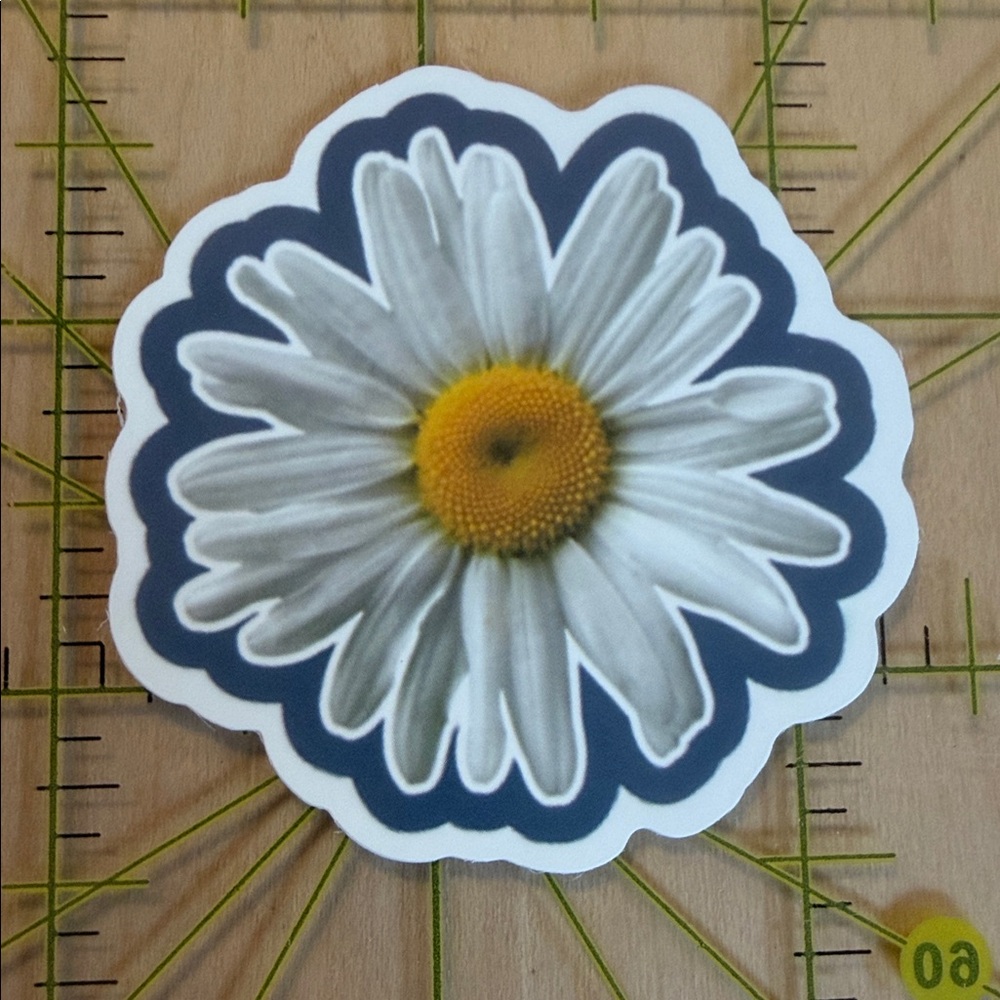 NEW Flower Daisy Aesthetic Waterproof Vinyl Sticker